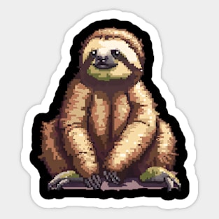 16-Bit Sloth Sticker